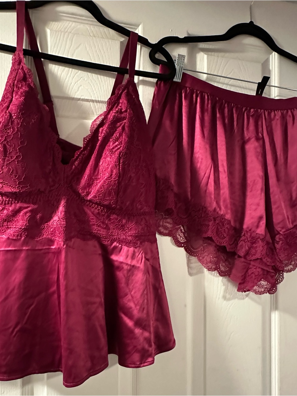 torrid NWT Lace Satin Camisole & Shorts Set